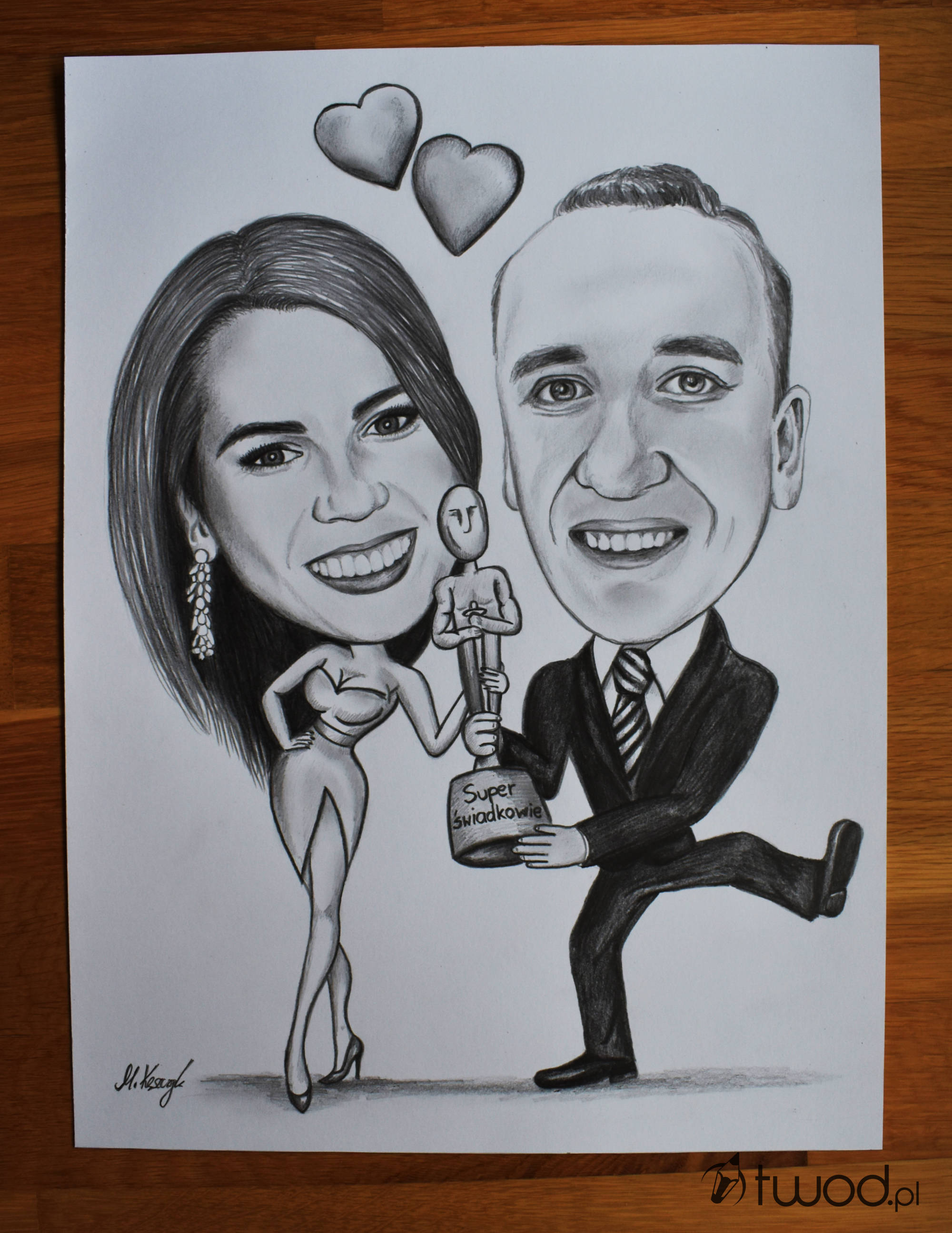 Karykatura dla świadków