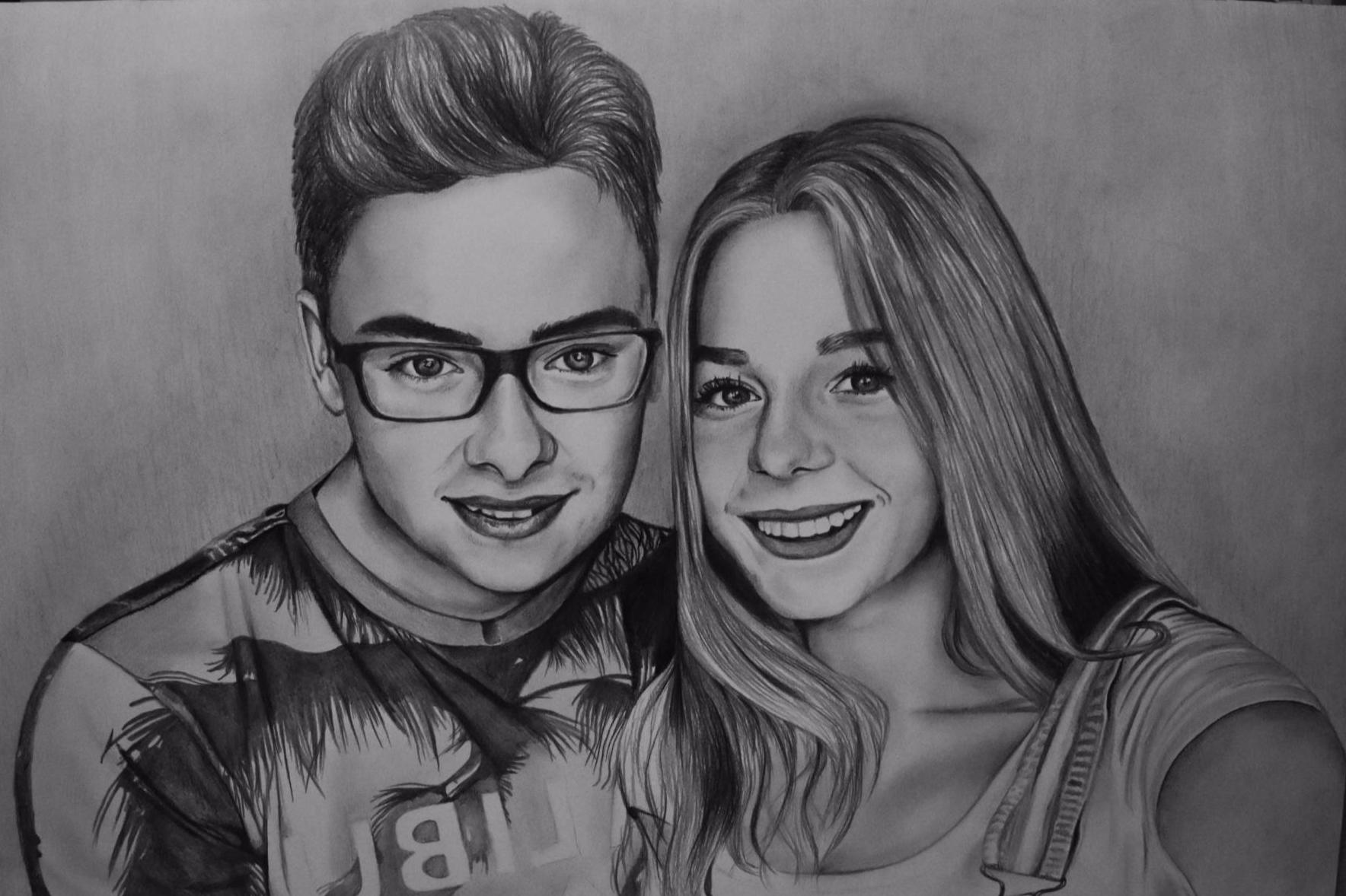 portret na walentynki